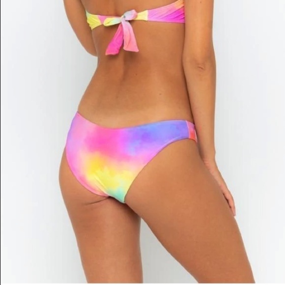 INFAMOUS SWIM Radar Bikini Bottoms Rainbow X-Small - Picture 2 of 7